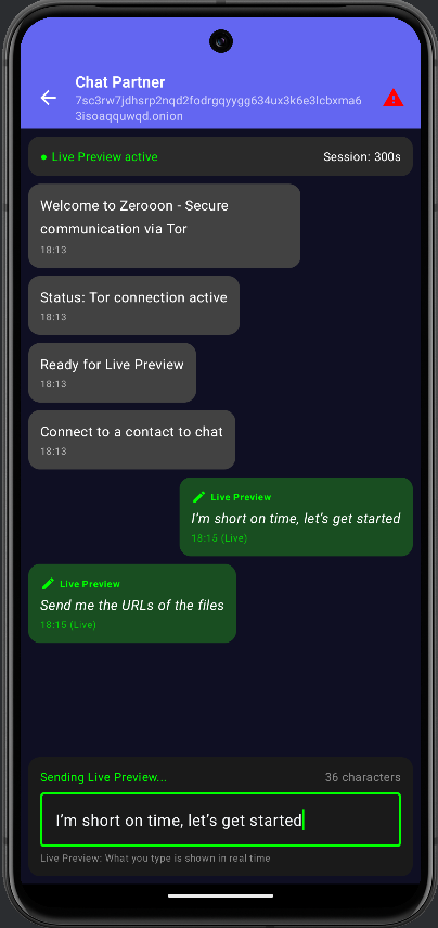 Chat Preview